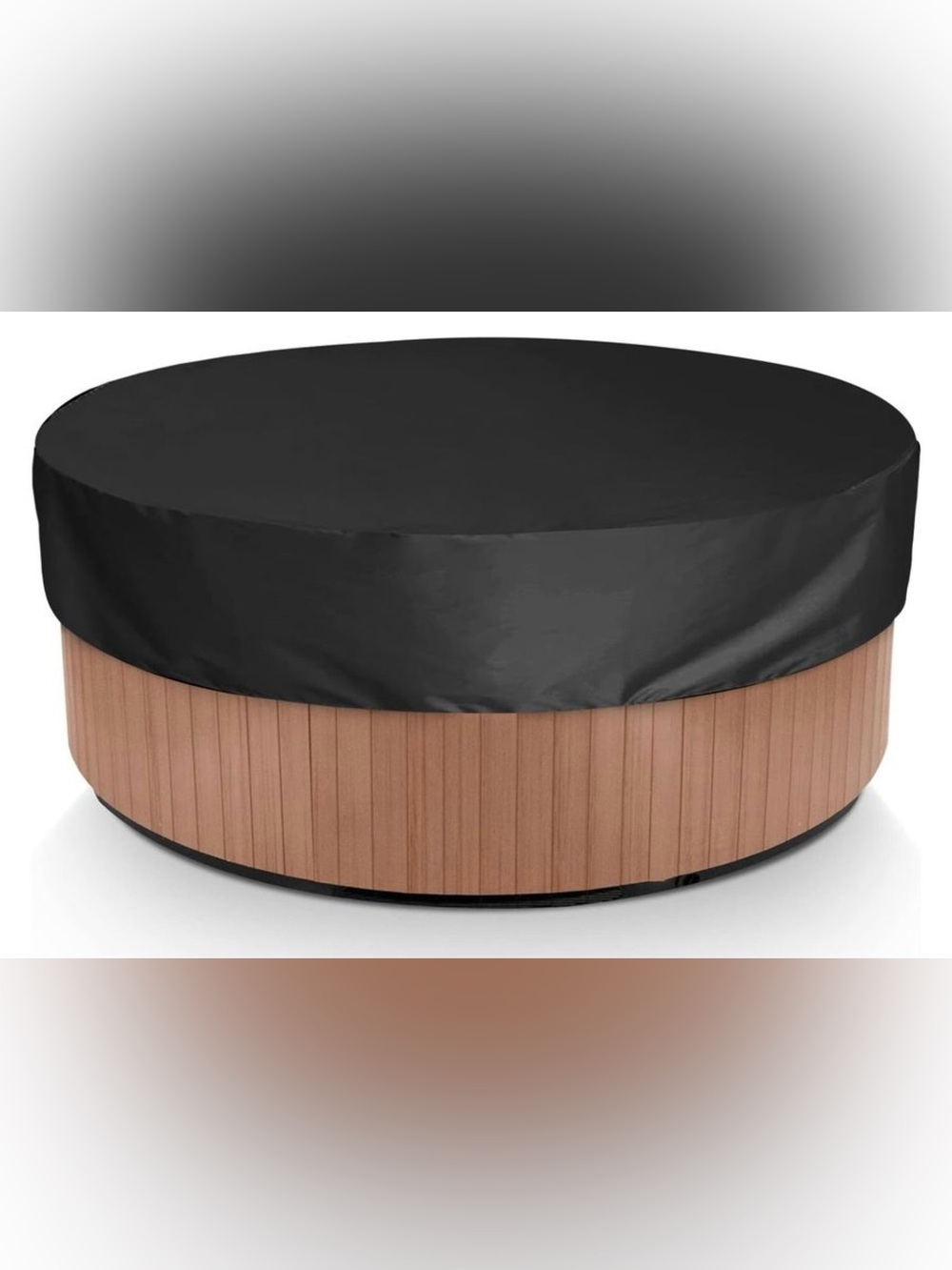 Round Hot Tub Cover Waterproof Outdoor